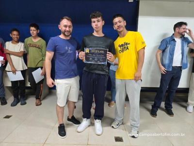 Centro da Juventude e RÃ¡dio Campo Aberto realizaram a Entrega Certificados aos Alunos do Projeto Jovens Comunicadores