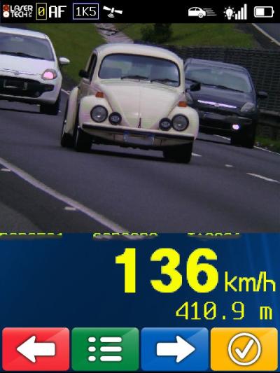 Em um Ãºnico ponto da BR-277 em Curitiba, PRF flagra, em 4 horas, 132 veÃ­culos em excesso de velocidade