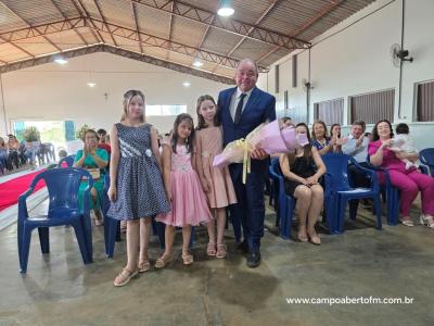 Vanderlei Wolff toma posse para 2Âº mandato como prefeito de Porto Barreiro