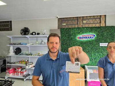 Sorteio de 4 prÃªmios encerra promoÃ§Ã£o de 30 anos da RefrigeraÃ§Ã£o Banhara em Laranjeiras do Sul