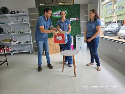 Sorteio de 4 prÃªmios encerra promoÃ§Ã£o de 30 anos da RefrigeraÃ§Ã£o Banhara em Laranjeiras do Sul
