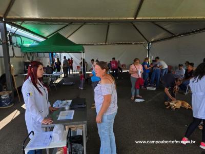 AÃ§Ã£o do CastraPet paranÃ¡ realizado em Laranjeiras do Sul teve paticipaÃ§Ã£o de 99% do publico cadastrado