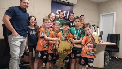Fera Laranjeiras Sub 8 Ã© CampeÃ£ da New Cup em Chopinzinho PR