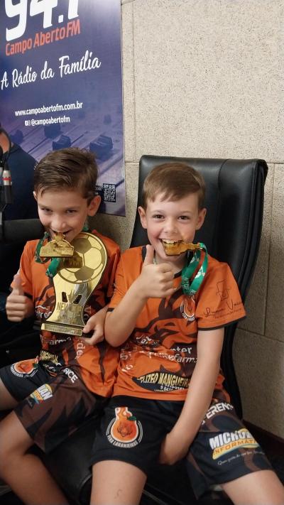 Fera Laranjeiras Sub 8 Ã© CampeÃ£ da New Cup em Chopinzinho PR