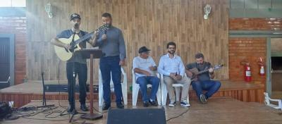 Mais de 400 almoÃ§os foram servidos na Macarronada de SÃ£o SebastiÃ£o de Laranjeiras do Sul