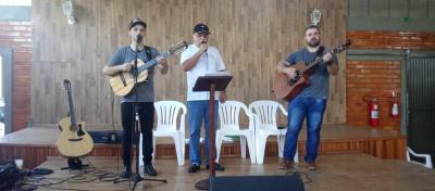 Mais de 400 almoÃ§os foram servidos na Macarronada de SÃ£o SebastiÃ£o de Laranjeiras do Sul