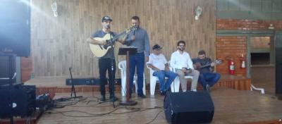 Mais de 400 almoÃ§os foram servidos na Macarronada de SÃ£o SebastiÃ£o de Laranjeiras do Sul