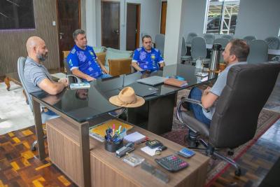 Staff da Copa Garotinho firmou parceria com Prefeitura de Laranjeiras do Sul para a ediÃ§Ã£o de 2025