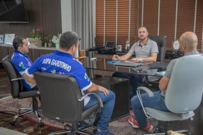 Staff da Copa Garotinho firmou parceria com Prefeitura de Laranjeiras do Sul para a ediÃ§Ã£o de 2025