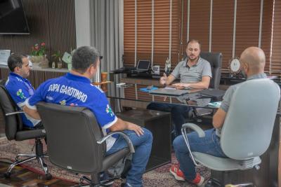 Staff da Copa Garotinho firmou parceria com Prefeitura de Laranjeiras do Sul para a ediÃ§Ã£o de 2025