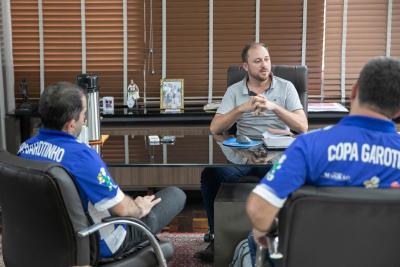 Staff da Copa Garotinho firmou parceria com Prefeitura de Laranjeiras do Sul para a ediÃ§Ã£o de 2025