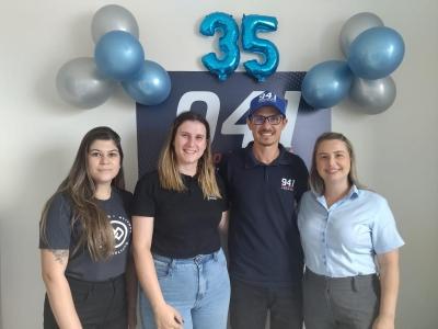  Tarde festiva marca os 35 anos da Campo Aberto FM com grande celebração