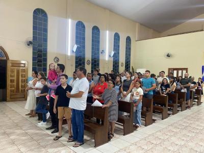 Comunidade Nossa Senhora do PerpÃ©tuo Socorro realizou o 1Âº dia do TrÃ­duo em Honra SÃ£o JosÃ©