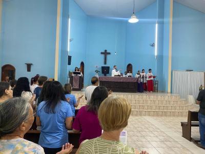 Comunidade Nossa Senhora do PerpÃ©tuo Socorro realizou o 1Âº dia do TrÃ­duo em Honra SÃ£o JosÃ©