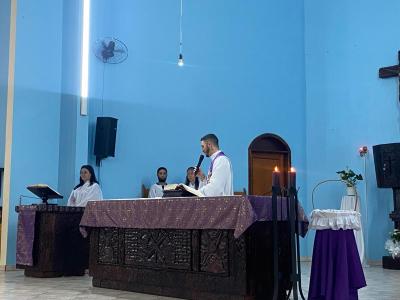 Comunidade Nossa Senhora do PerpÃ©tuo Socorro realizou o 1Âº dia do TrÃ­duo em Honra SÃ£o JosÃ©