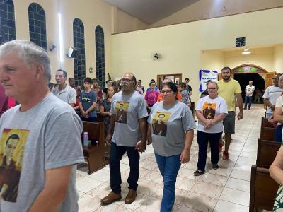2Âº dia do TrÃ­duo de SÃ£o JosÃ© no Bairro Cristo Rei teve mais uma vez a Igreja lotada