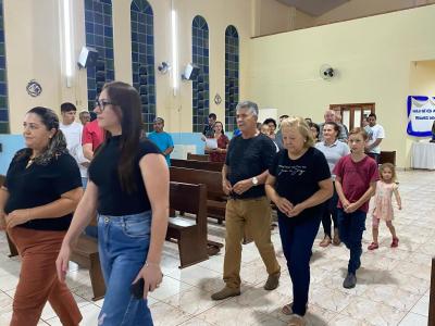 Bairro Cristo Rei de Laranjeiras do Sul celebra SÃ£o JosÃ© com Missa Solene 