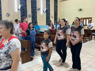 Bairro Cristo Rei de Laranjeiras do Sul celebra SÃ£o JosÃ© com Missa Solene 