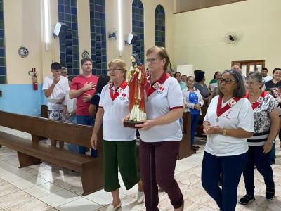 Bairro Cristo Rei de Laranjeiras do Sul celebra SÃ£o JosÃ© com Missa Solene 