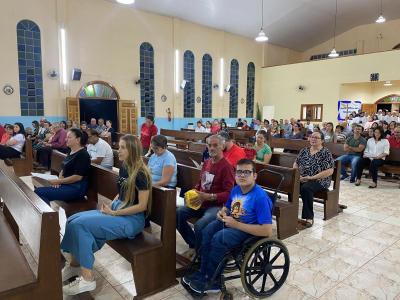 Bairro Cristo Rei de Laranjeiras do Sul celebra SÃ£o JosÃ© com Missa Solene 