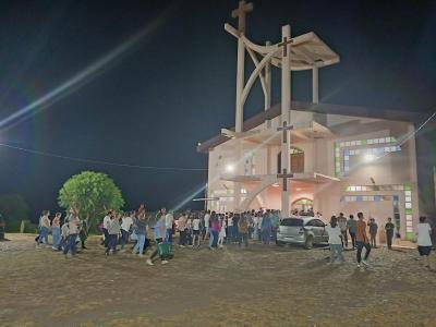 Comunidade Nossa Senhora do PerpÃ©tuo Socorro do Bairro Cristo Rei realiza programaÃ§Ã£o especial de PÃ¡scoa