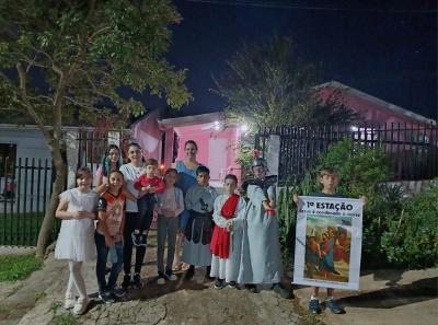 Comunidade Nossa Senhora do PerpÃ©tuo Socorro do Bairro Cristo Rei realiza programaÃ§Ã£o especial de PÃ¡scoa