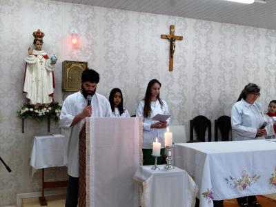 Festa na Vila Palmeiras em comemoraÃ§Ã£o aos 39 anos da Capela Santa Terezinha foi sucesso