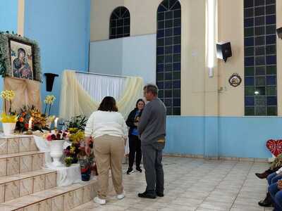 1ª Quemesse Nossa Senhora do Perpétuo Socorro reuniu centanas da Fiéis no Bairro Cristo Rei