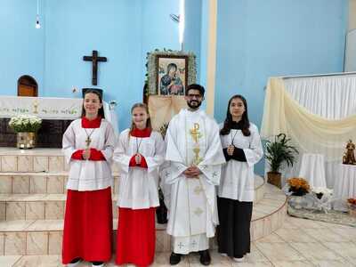 1ª Quemesse Nossa Senhora do Perpétuo Socorro reuniu centanas da Fiéis no Bairro Cristo Rei