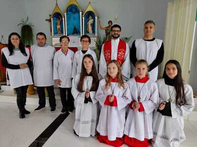 Festa em louvor a São João Batista reúne fiéis e é marcada por fé e confraternização na Linha Alto São João em Laranjeiras do Sul