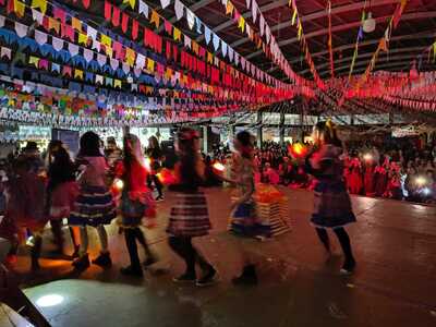 Festa da Catequese da Matriz reuniu centenas de pessoas em Laranjeiras do Sul