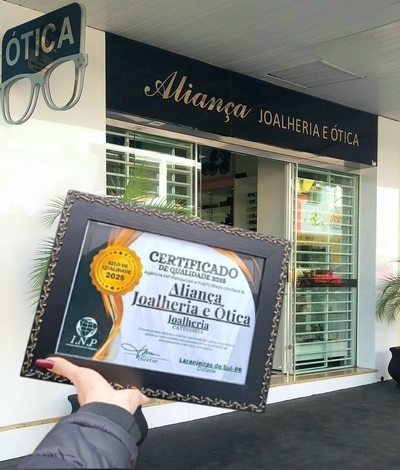 INP premia Aliança Joalheria e Ótica em Pesquisa Popular 