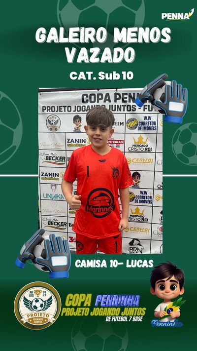 Fera Laranjeiras, Camisa 10, Geração e Profut são os Campeões da Copa PJJ de Futebol Sete Bases 