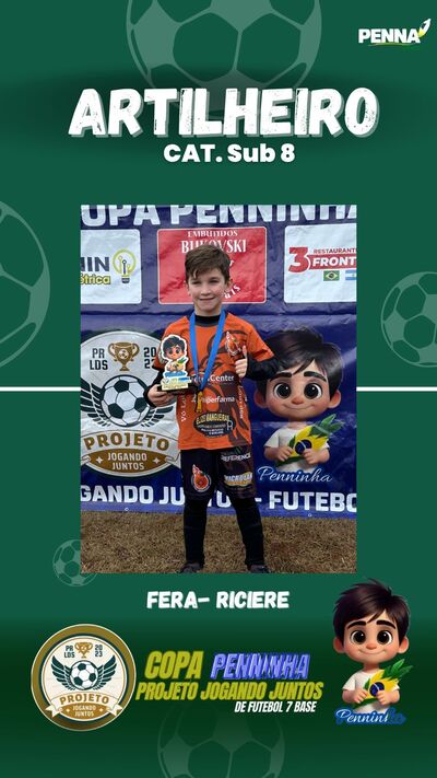 Fera Laranjeiras, Camisa 10, Geração e Profut são os Campeões da Copa PJJ de Futebol Sete Bases 