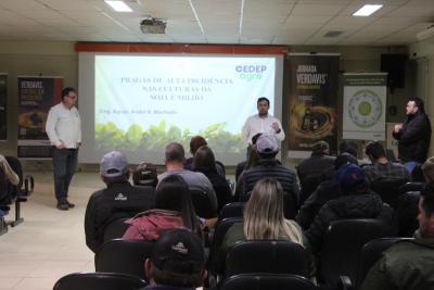 Coprossel e Syngenta promovem palestra técnica sobre manejo de pragas e resultados com o bom manejo