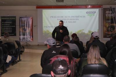 Coprossel e Syngenta promovem palestra técnica sobre manejo de pragas e resultados com o bom manejo