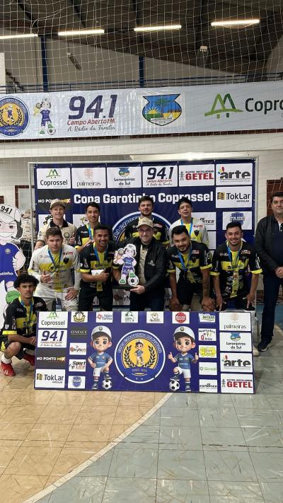 Estiva e Guaraniaçu, são os campeões da Copa Garotinho/Coprossel de Futsal 2025 Adulto 