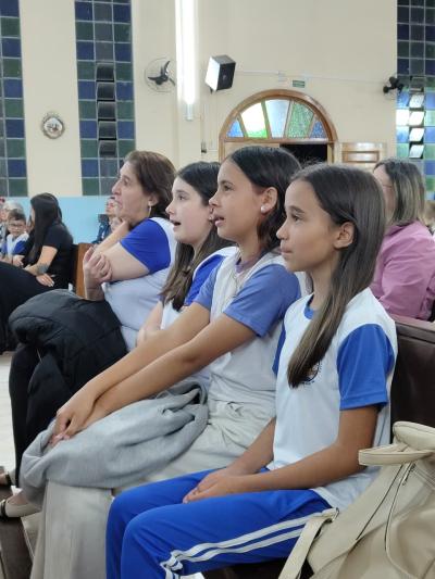 LS: Escola Valdemar Boeira abre programação de aniversário com missa
