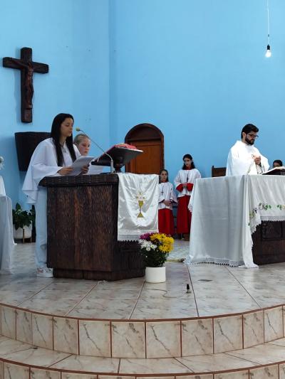 LS: Escola Valdemar Boeira abre programação de aniversário com missa