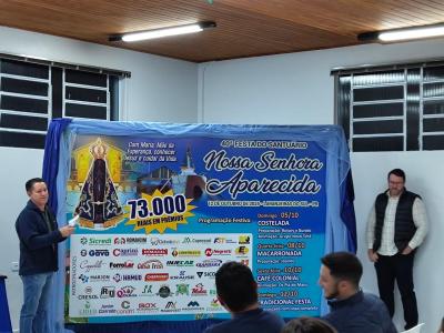 Laranjeiras do Sul lança oficialmente a 40ª Festa em Louvor a Nossa Senhora Aparecida