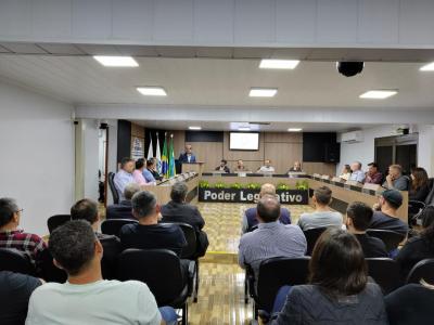 Câmara de Laranjeiras do Sul aprova contas de 2023 da gestão municipal