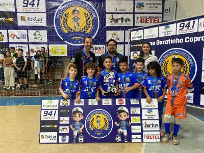 Gênesis é Campeão da Copa Garotinho Coprossel de Futsal Sub 9 