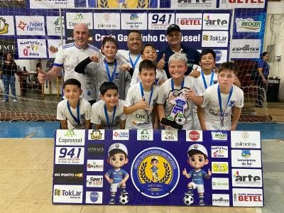 Guaraniaçu conquista o titulo da Copa Garotinho Coprossel de Futsal Sub 11