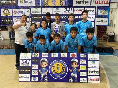 Maxximus Futsal é Campeão da Copa Garotinho Coprossel de Futsal Sub 13
