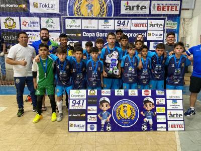 Maxximus Futsal é Campeão da Copa Garotinho Coprossel de Futsal Sub 13