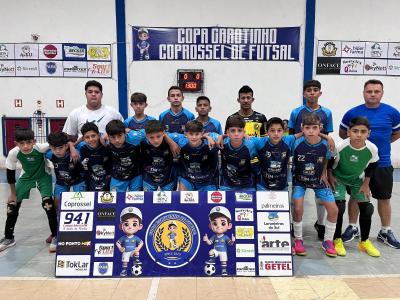 Maxximus Futsal é Campeão da Copa Garotinho Coprossel de Futsal Sub 13