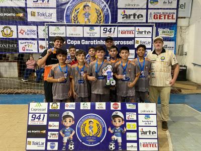 Maxximus Futsal é Campeão da Copa Garotinho Coprossel de Futsal Sub 13
