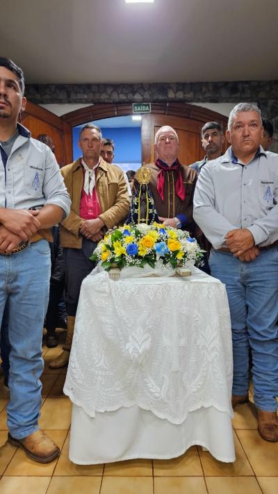 Missa dos Romeiros foi a ¹ª celebração em Laranjeiras do Sul