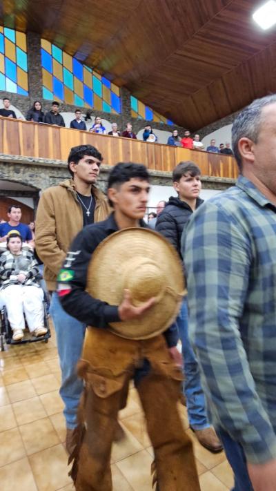 Missa dos Romeiros foi a ¹ª celebração em Laranjeiras do Sul
