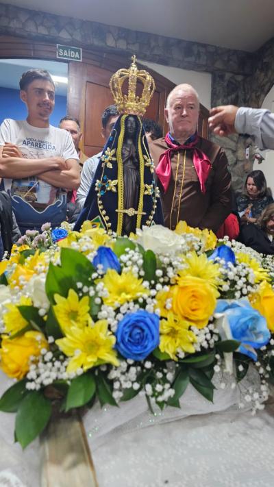 Missa dos Romeiros foi a ¹ª celebração em Laranjeiras do Sul